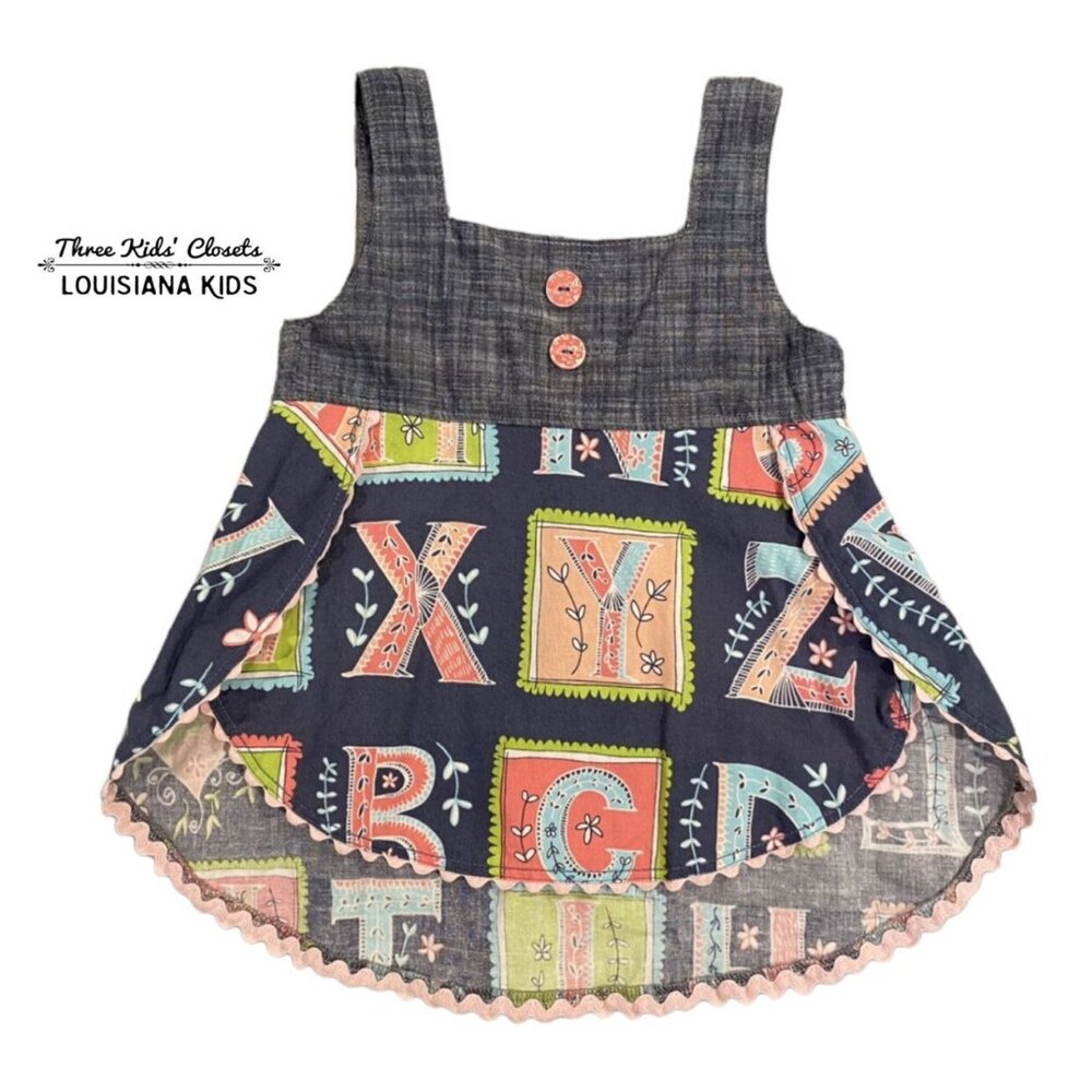 Dottie Moon Handmade 3T Alphabet LOVE Top Shirt